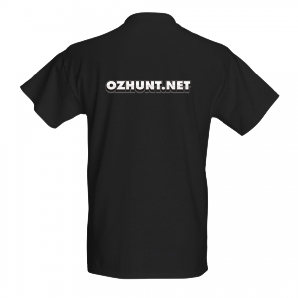 OZHUNT T-Shirt Black Back